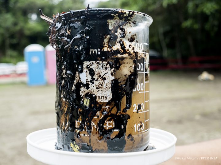 Desechos petroleros de Chevron en Ecuador