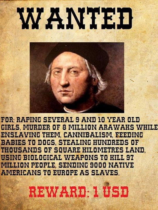 christopher columbus is bad