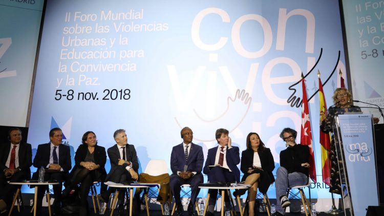 Apertura Forum Madrid 2018 sulle violenze urbane