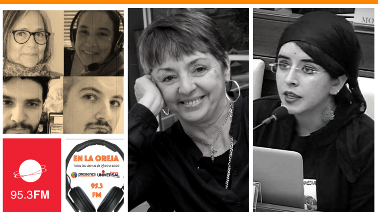 pressenza internacional en la oreja