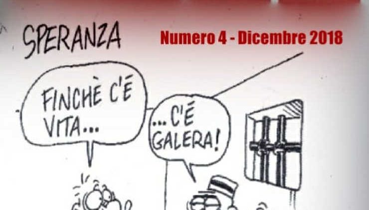 vignetta di Vauro campagna digiuno contro ergastolo