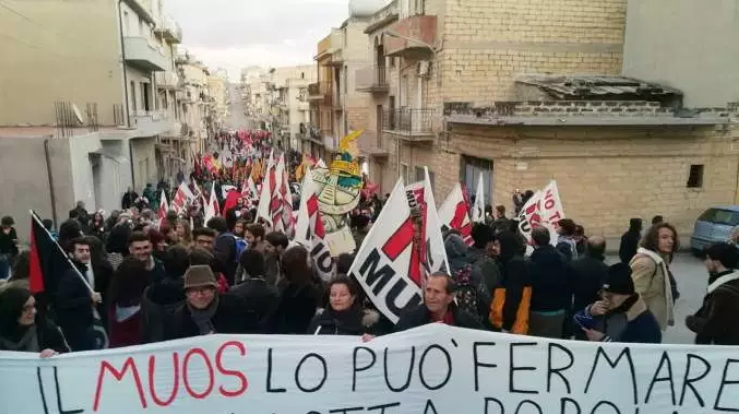 Manifestazione NO MUOS