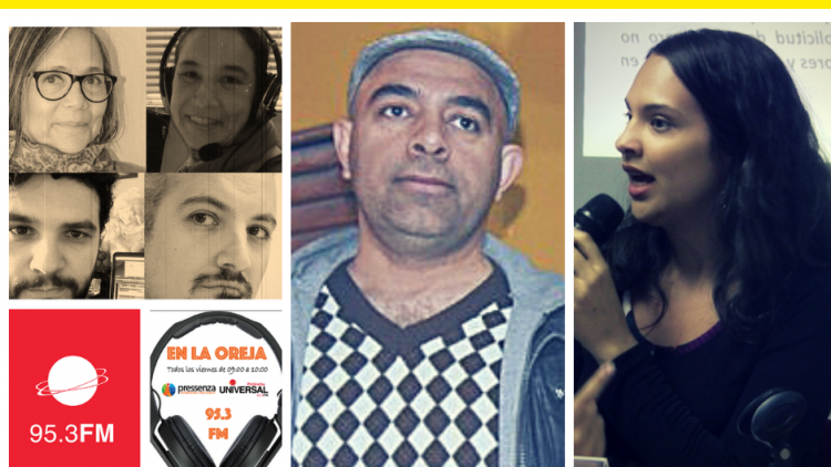 pressenza internacional en la oreja