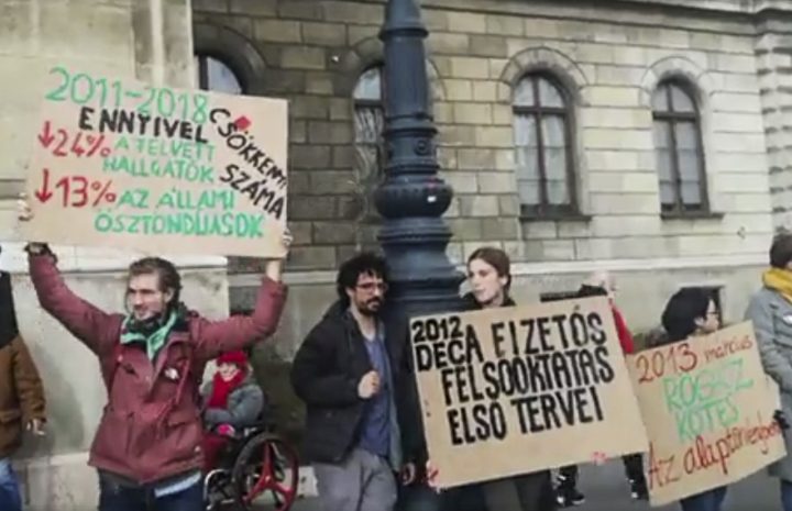 proteste in Ungheria