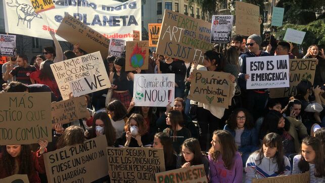Manifestacion-jovenes-climatico-Madrid-Belén Remacha