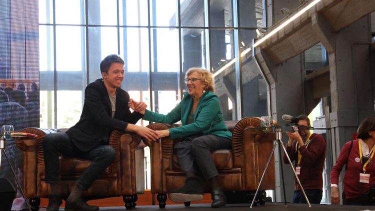 Más Madrid, primer gran acto de Carmena y Errejón en la Nave