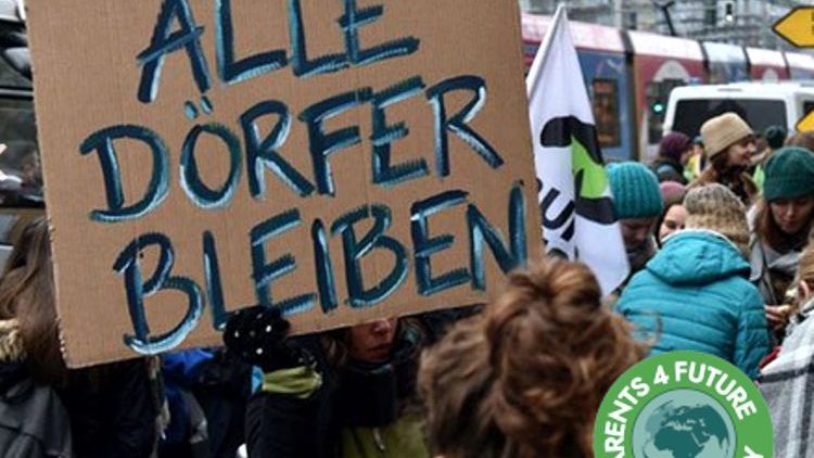 Parents4Future Hambacher Forst Alle Dörfer bleiben
