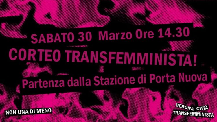 30M: Corteo Verona Transfemminista Non Una Di Meno