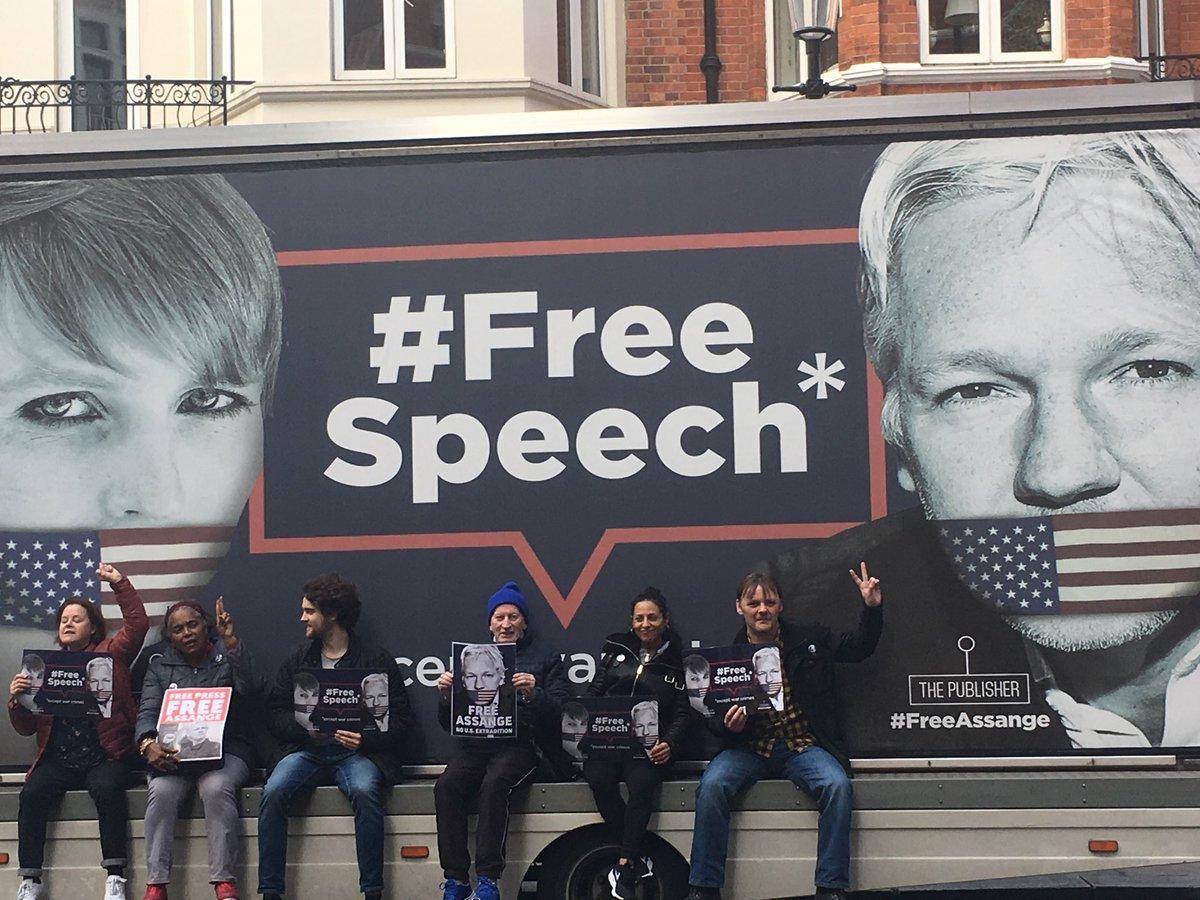 Chelsea and Julian are in jail. History trembles.