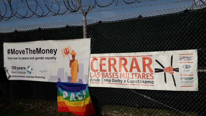 4 aprile 2019, Giornata mondiale di mobilitazione per la chiusura delle basi militari Usa e Nato