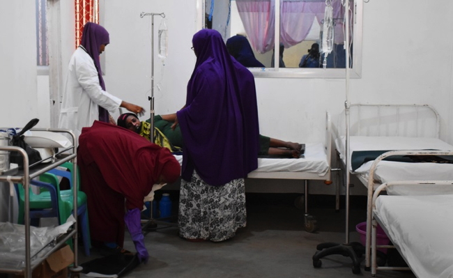 Reparto maternità ospedale Somalia