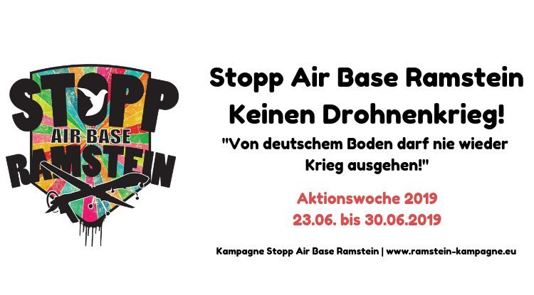 Stopp Air Base Ramstein - Keinen Drohnenkrieg