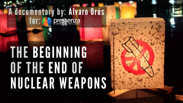 Première mondiale du film documentaire « Le début de la fin des armes nucléaires », 6 juin, New York
