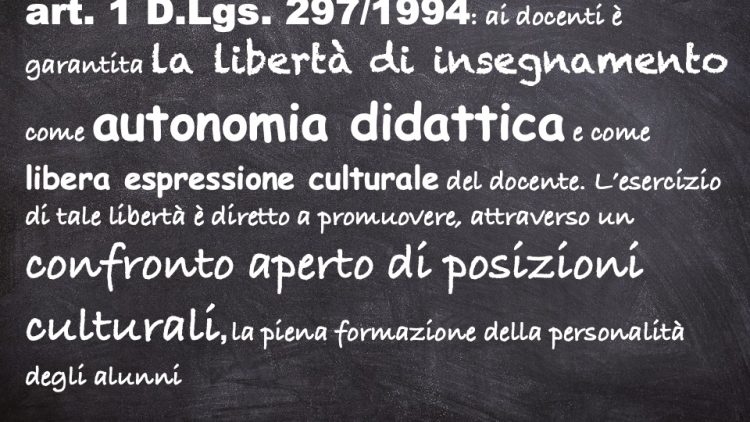 libertà di insegnamento
