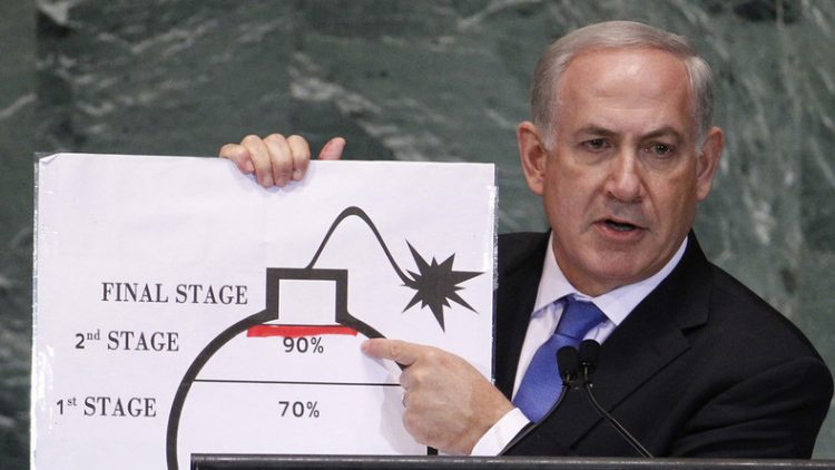 Israel hat über 80 geheime Atomwaffen laut SIPRI, aber wirft Iran nukleare Besessenheit vor