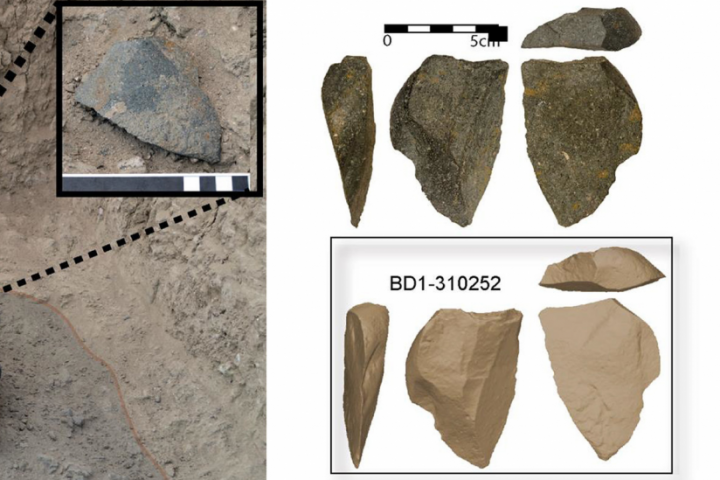 Menschliche Vorfahren haben Steinwerkzeuge mehrmals erfunden
