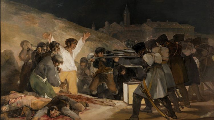 Il 3 maggio 1808 di Francisco Goya