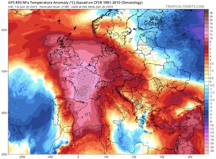 France records hottest temperature ever in European heat wave