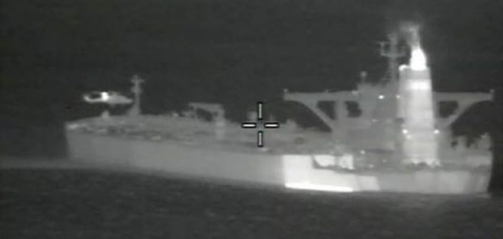 Royal Marines seize Iranian tanker under orders from US