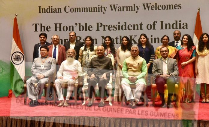 Devant ses compatriotes, le président indien annonce l’ouverture prochaine d’une Ambassade à Conakry