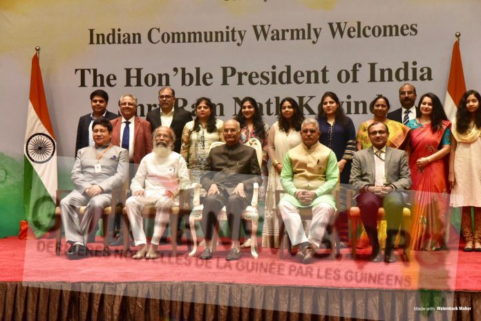 Devant ses compatriotes, le président indien annonce l’ouverture prochaine d’une Ambassade à Conakry