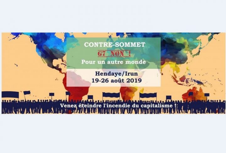 Corbeille | Aperçu Toni Antonucci Afrique, Contenu Original, Culture et Médias —Aucune étiquette Dernière modification 20/08/2019 Sélectionner Contre le G7, pour un autre monde. Mobilisations du 19 au 26 août à Hendaye-Irun ! “Contre le G7, pour un autre monde. Mobilisations du 19 au 26 août à Hendaye-Irun !” est verrouillé Contre le G7, pour un autre monde. Mobilisations du 19 au 26 août à Hendaye-Irun !