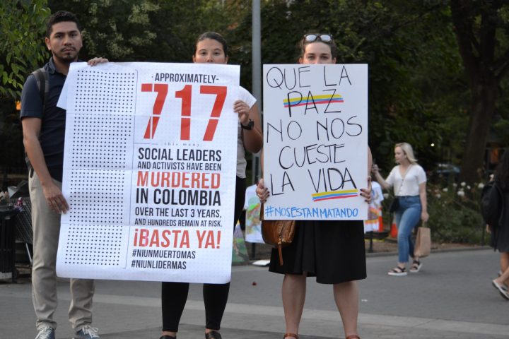 Un grito por la paz, presentes en más de cien ciudades de Colombia y el mundo.