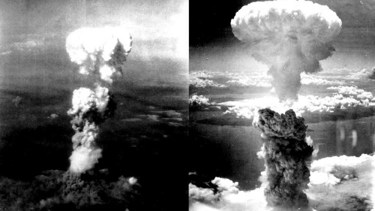 Esposioni bombe atomiche a Hiroshima e Nagasaki