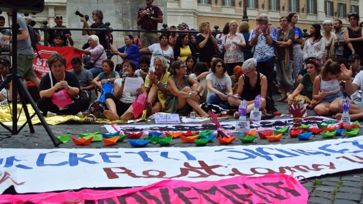 Mobilitazione Rete Restiamo Umani