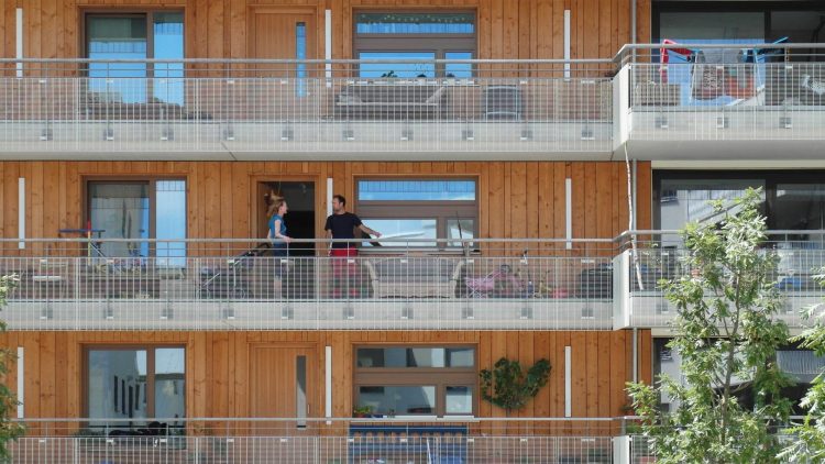 Wohnanlage der Genossenschaft „Wogeno eG“ im Münchener Domagkpark, ausgezeichnet mit dem Deutschen Bauherrenpreis 2018