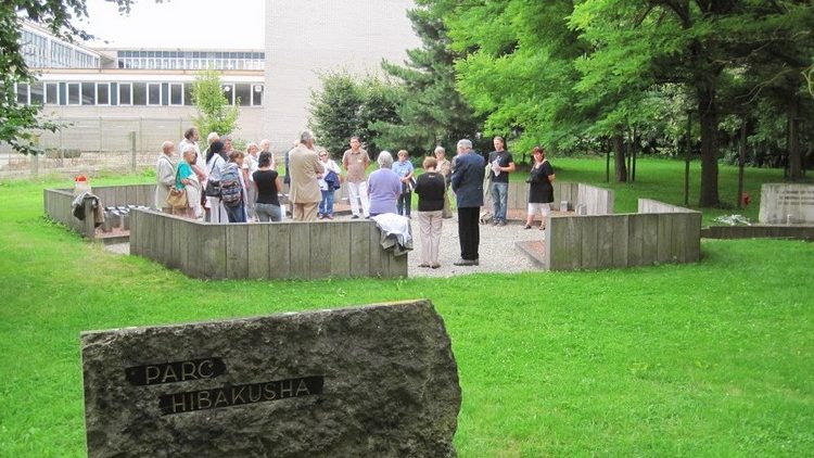 [Parc Hibakusha à Mons] Commémoration Hiroshima Nagasaki. « Une tentative appelée Humanité »