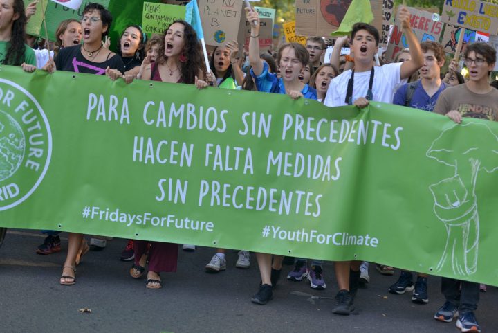 Madrid : Ensemble pour le climat dans une grande manifestation