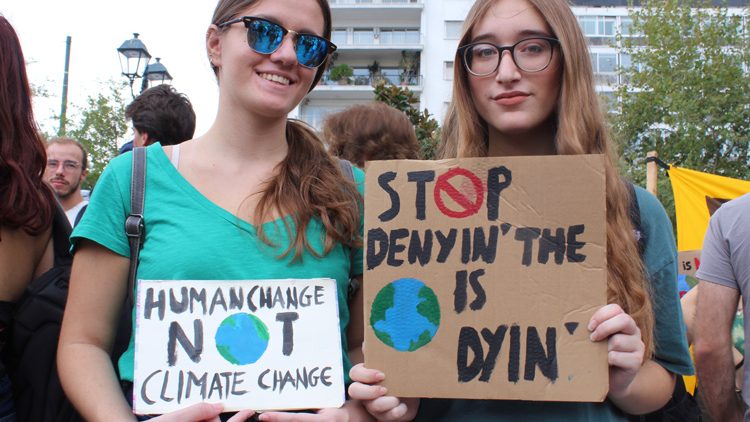 Athènes. Photos de la grève sur le changement climatique