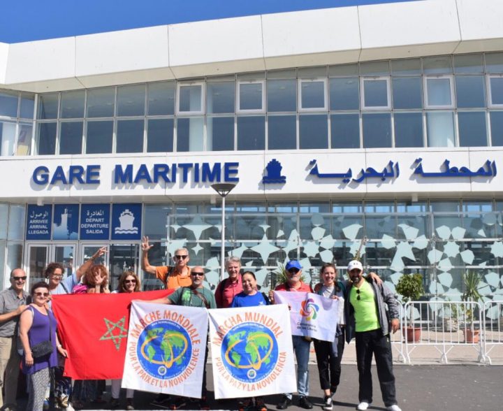 La Deuxième Marche Mondiale pour la Paix et la Nonviolence arrive en Afrique