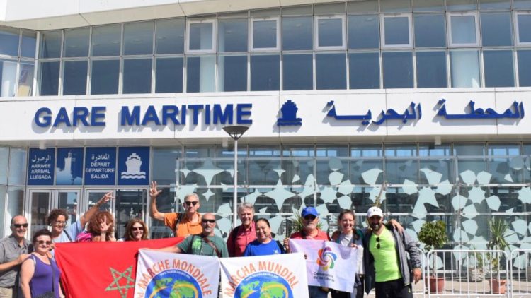 La Deuxième Marche Mondiale pour la Paix et la Nonviolence arrive en Afrique