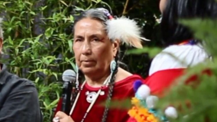 Casey Camp Horinek, activiste écologiste des peuples autochtones, au festival CLIMAX 2019