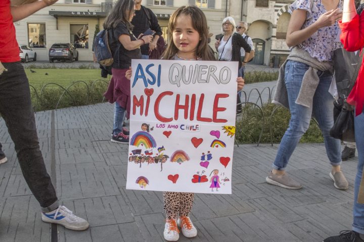 Manifestazione Firenze per il Cile