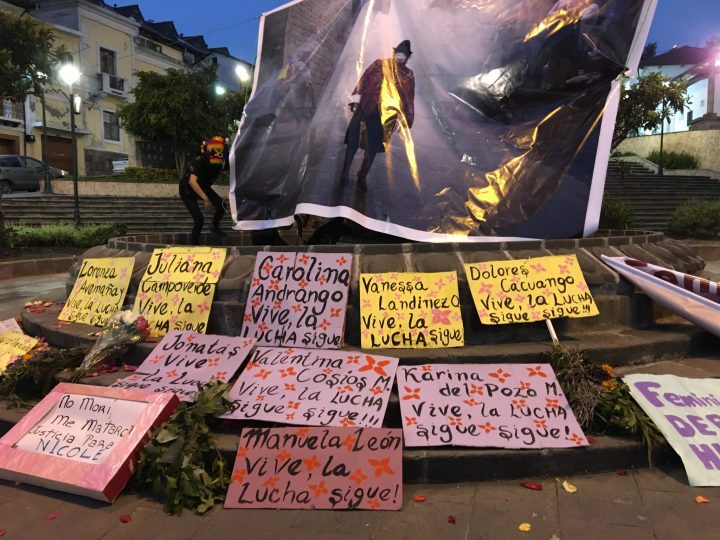 Carteles para el olvido y la memoria. Vivas Nos Queremos.