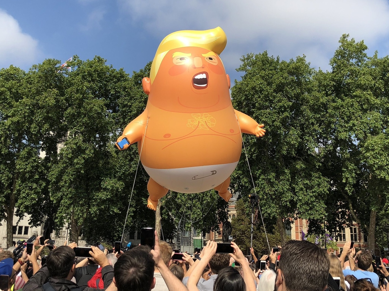 Is it time to put the Baby Trump blimp to bed?