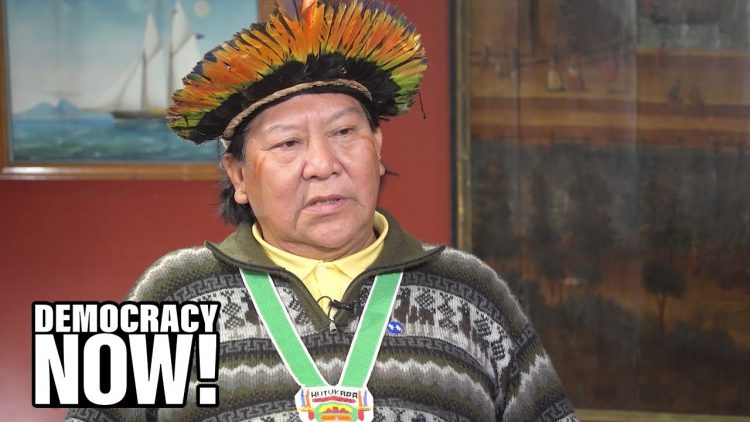Brazilian Indigenous Leader Davi Kopenawa