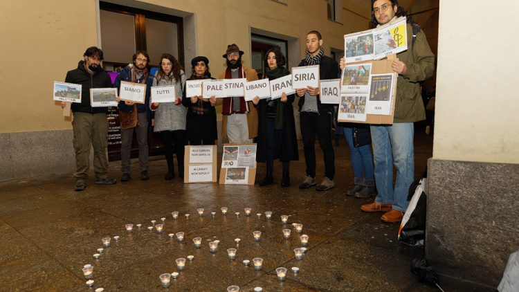 Flash mob Shab-Yalda a Torino