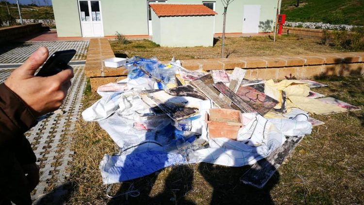 Il Parco Resit devastato