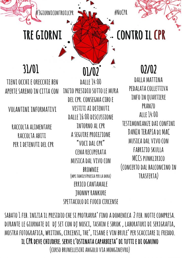 3 Giorni contro il CPR
