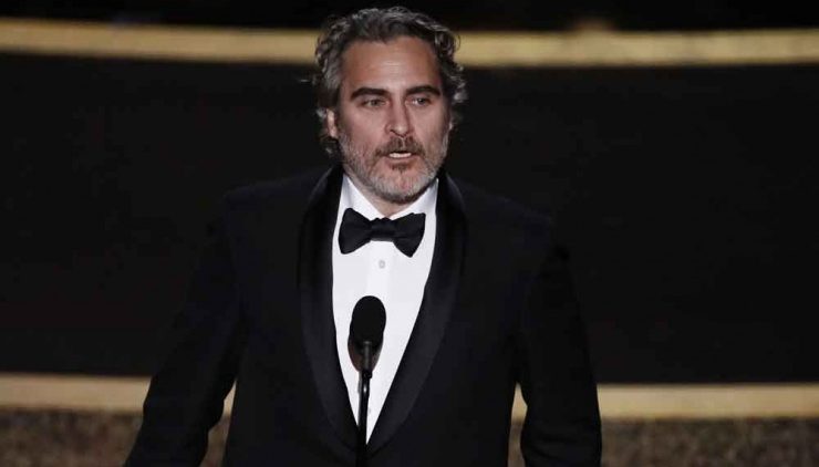 Le discours de Joaquin Phoenix alors qu’il recevait l’Oscar du meilleur acteur
