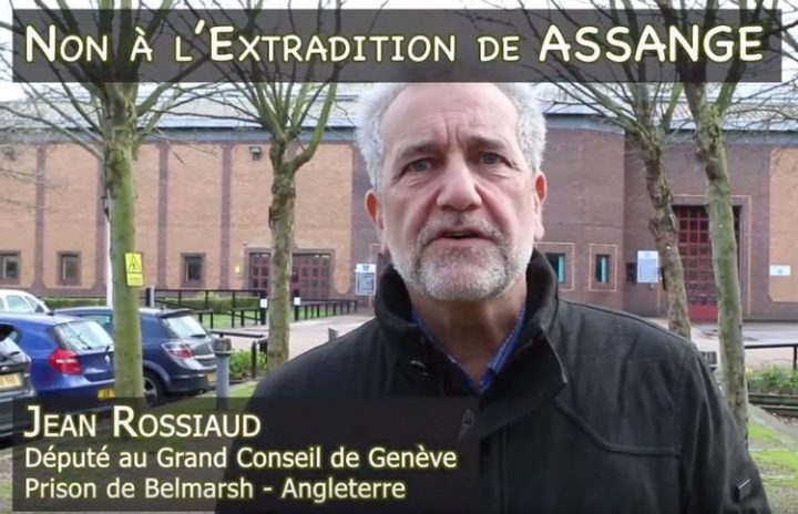 Non à l’extradiction de Assange : le Visa Humanitaire des parlementaires Genevois