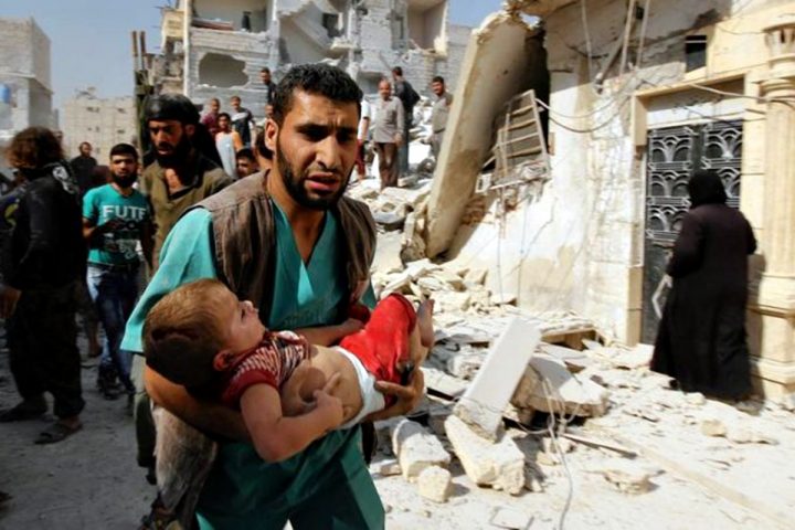 Siria, strade di Aleppo