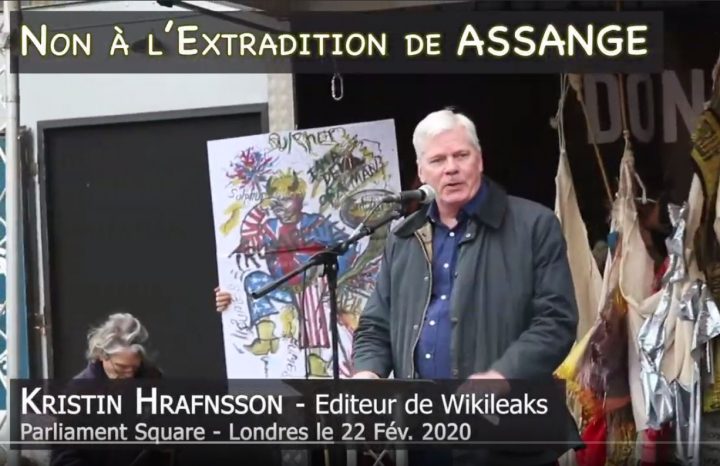 Don’t Extradite Assange : le message de Kristin Hrafnsson