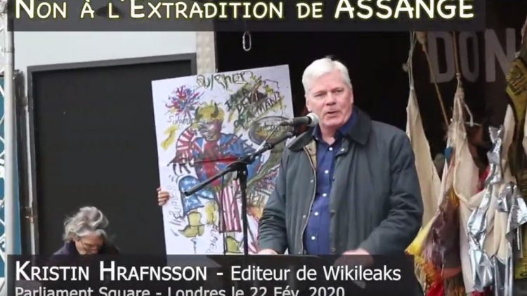 Don’t Extradite Assange : le message de Kristin Hrafnsson