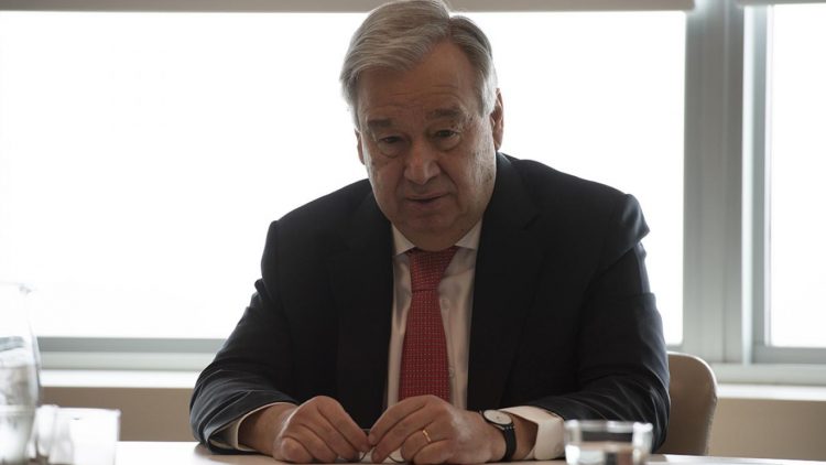 Antonio Guterres, Secrétaire général des Nations unies, a appelé aujourd’hui à un cessez-le-feu mondial