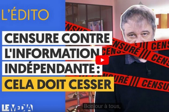 Censure contre l’information indépendante : cela doit cesser